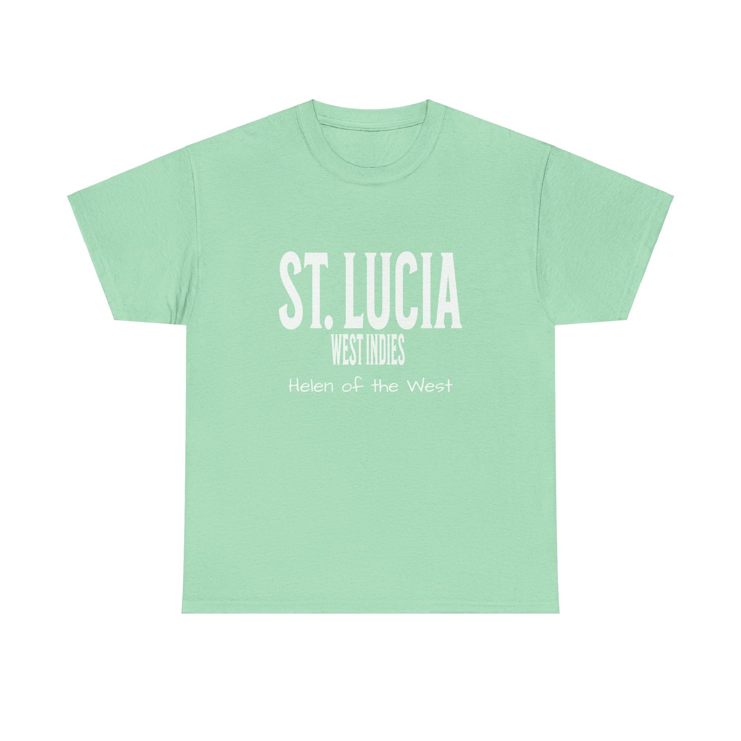 Island Collection St. Lucia Unisex Heavy Cotton Tee