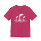 Dolphin Trio Tee — Playful Ocean Graphic T-Shirt