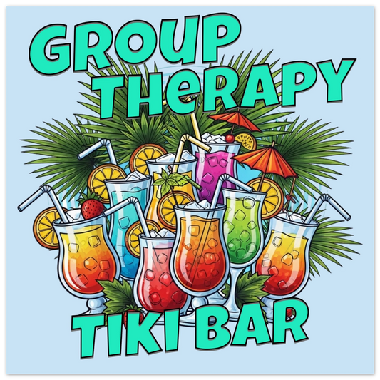 Group Therapy Aluminum Wall Print at Caribbean Rays
