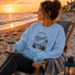 Beach Crewneck Sweatshirt  | Casual Fashion