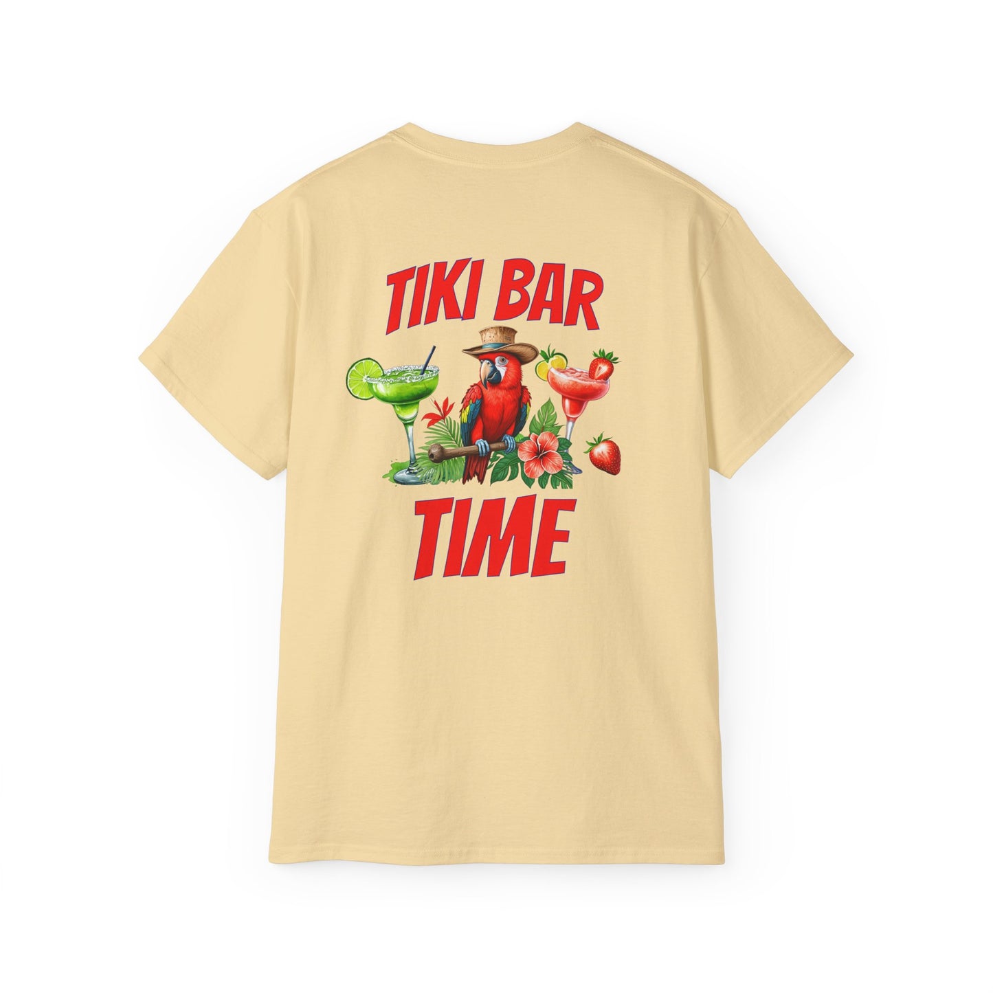 Tiki Beach Collection Tik Bar Time Unisex Ultra Cotton Tee