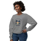 Paradise Sunset Crewneck — "Just Another Day in Paradise" Sweatshirt