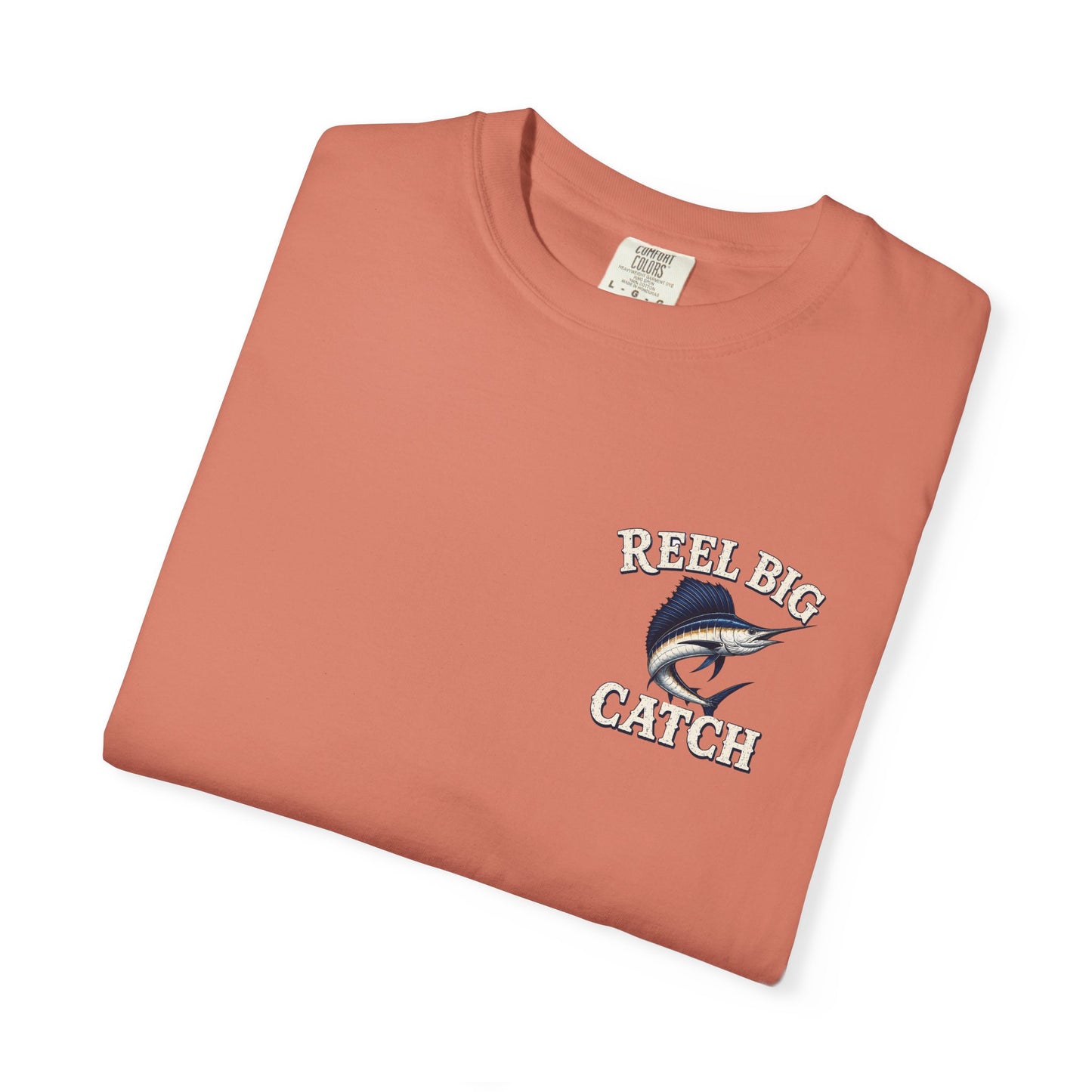 Reel Big Catch Fishing T-Shirt — Sailfish Offshore Angler Tee