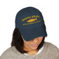 Dad Hat - "Mostly Drunk With A Chance Of Fishing" Embroidered Fishing Cap