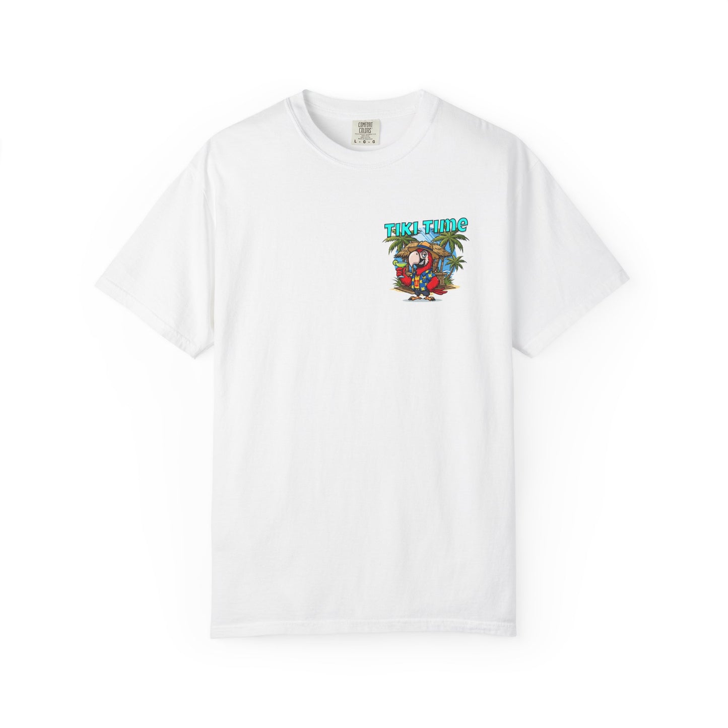 Tiki Time Party Parrot T-Shirt
