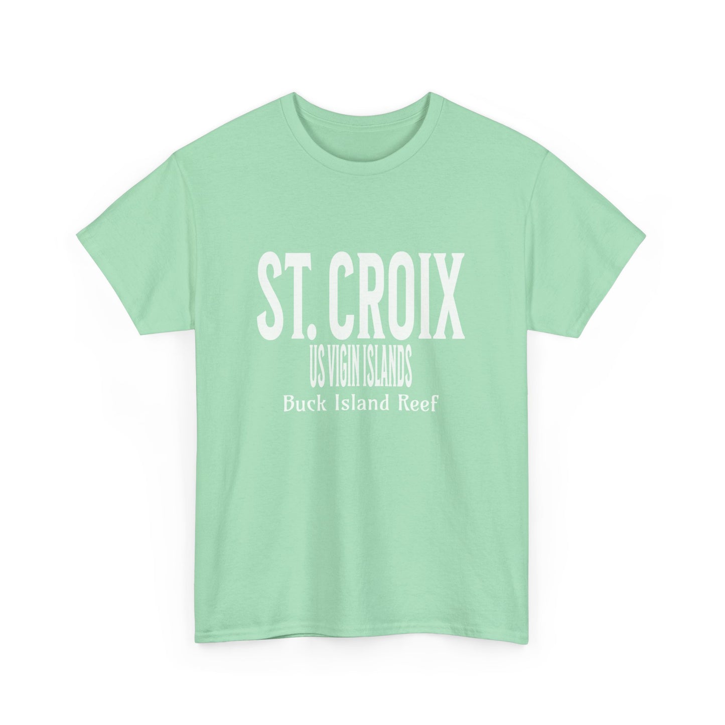 Island Collection St. Croix Unisex Heavy Cotton Tee at Caribbean Rays