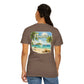 "Paradise" Tropical Beach Island Graphic Tee