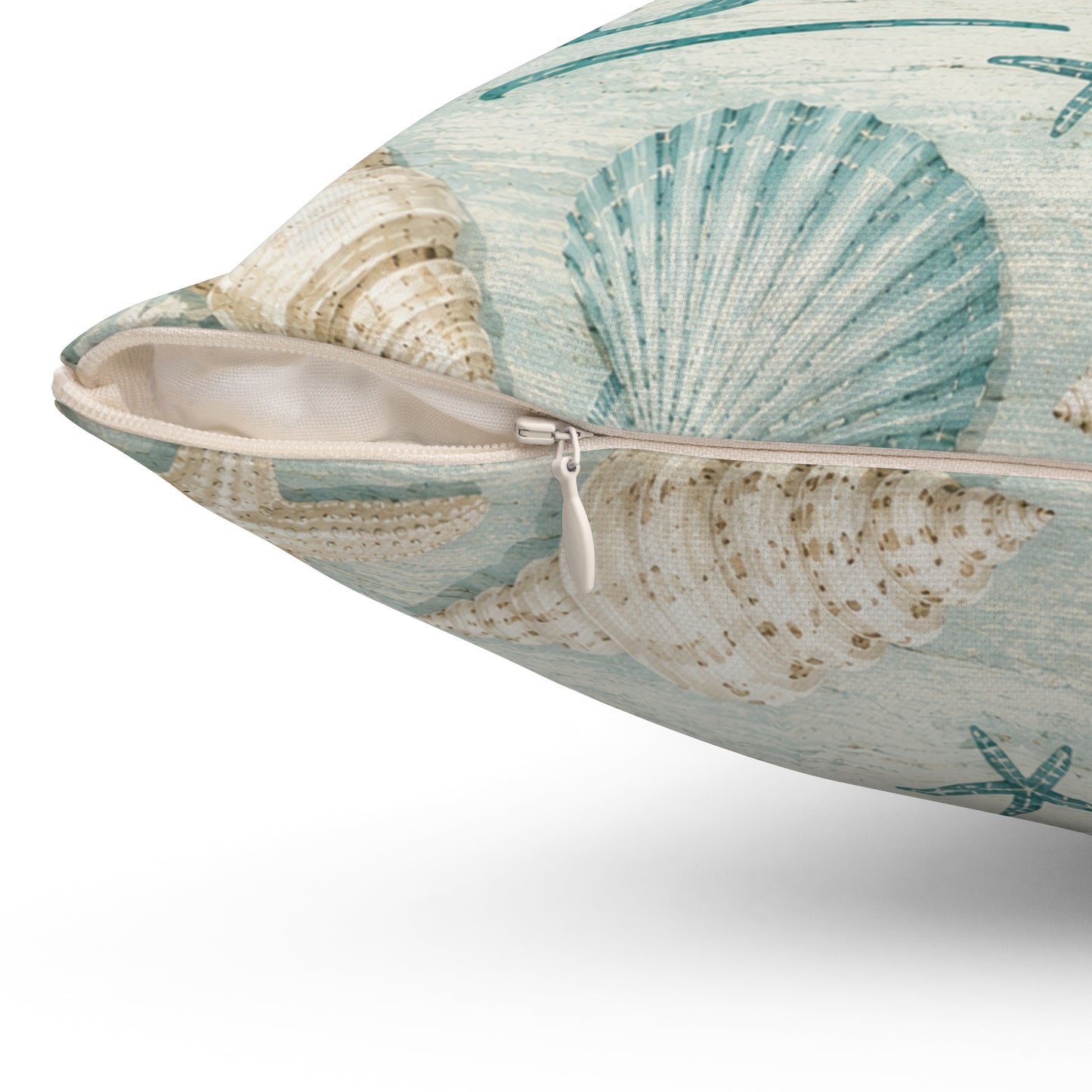 Beach Beach Beach Spun Polyester Square Pillow