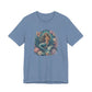 Mermaid Beach Graphic Tee - Vintage Ocean Illustration T-Shirt
