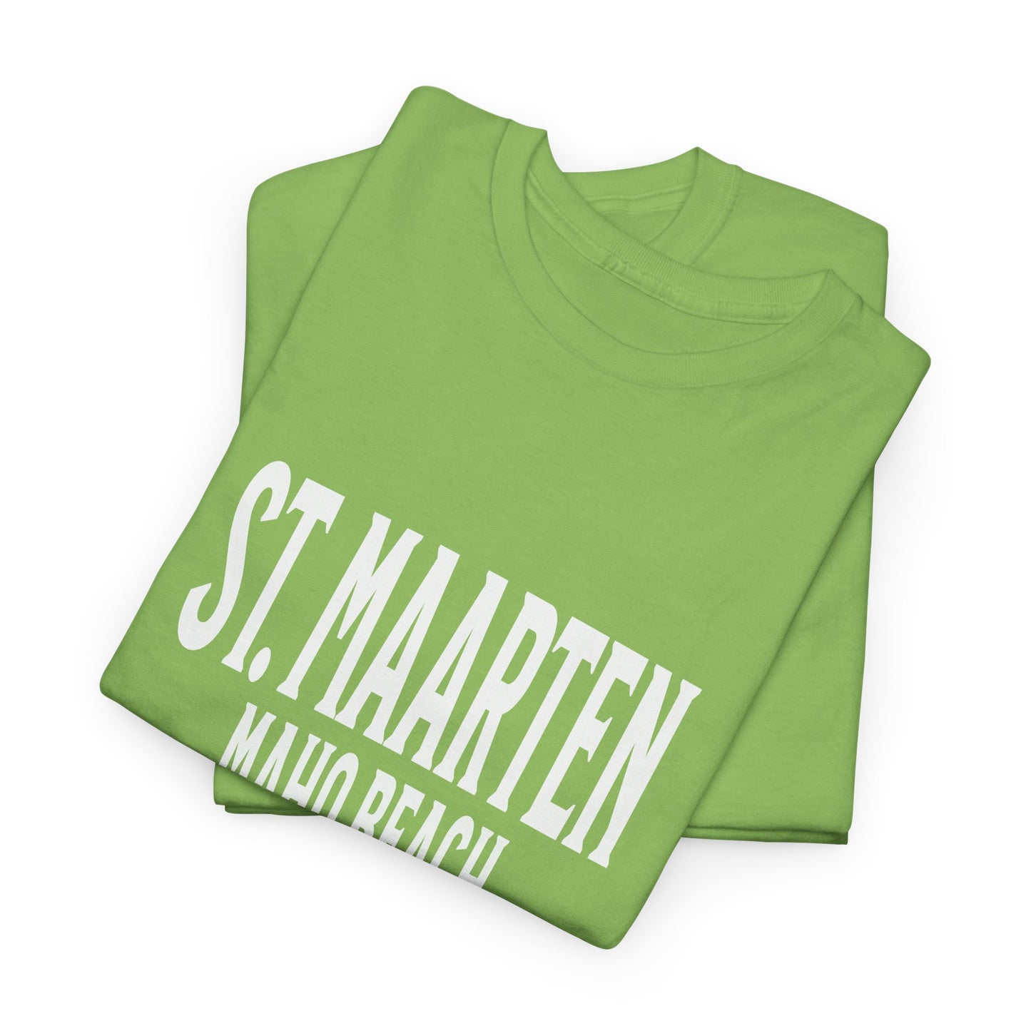 St. Maarten Maho Beach Tee — Caribbean Vacation T-Shirt