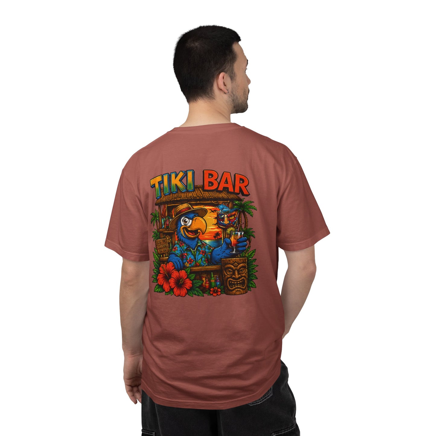 Tiki Bar Life Parrot T-Shirt