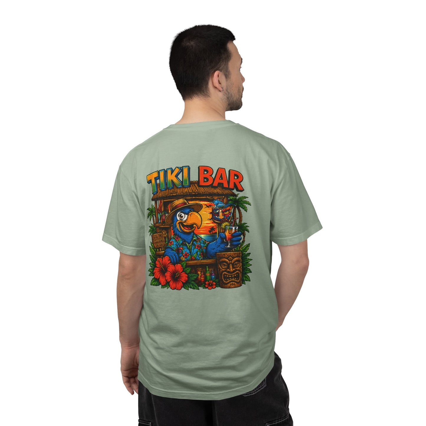 Tiki Bar Life Parrot T-Shirt