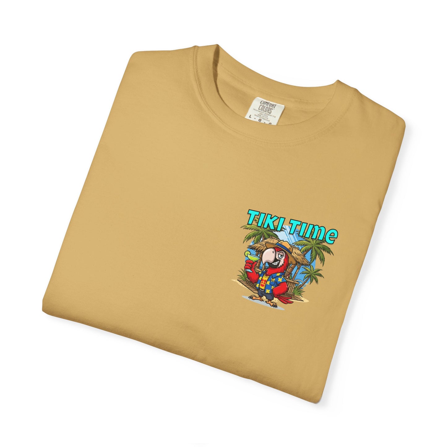 Tiki Time Party Parrot T-Shirt