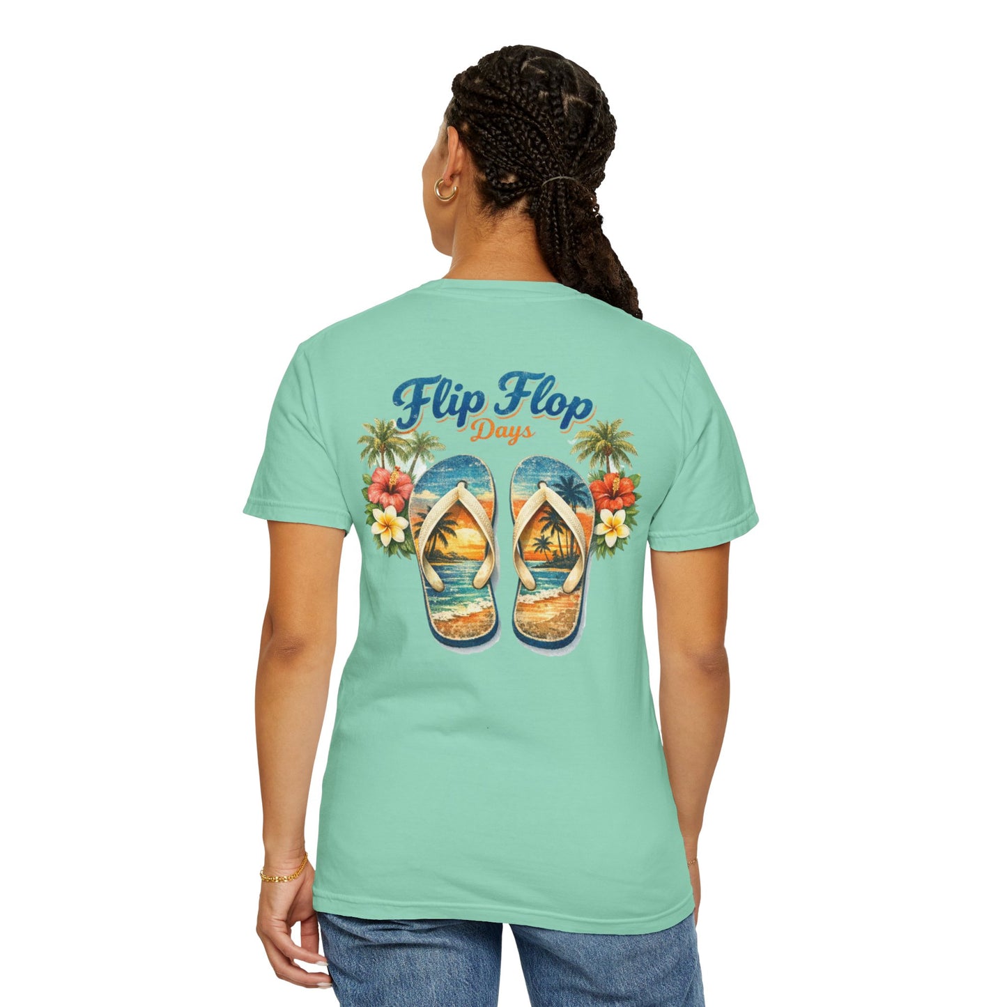 Flip Flop Days T-Shirt — Vintage Tropical Beach Graphic