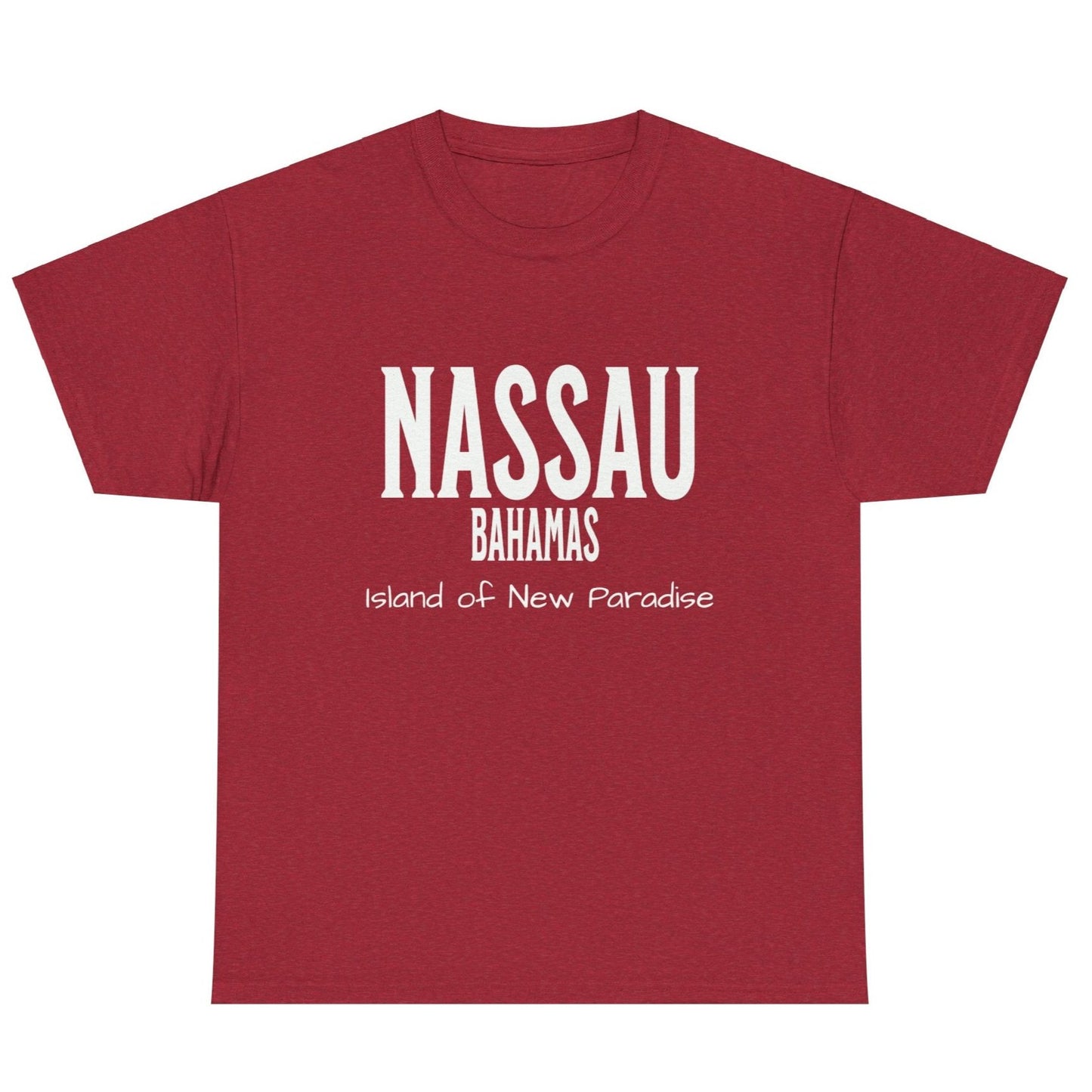 Island Collection Nassau Bahamas Unisex Heavy Cotton Tee