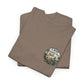 T-Shirt — "A Boat, Fishing Pole and Beer" Vintage Fishing Graphic Tee