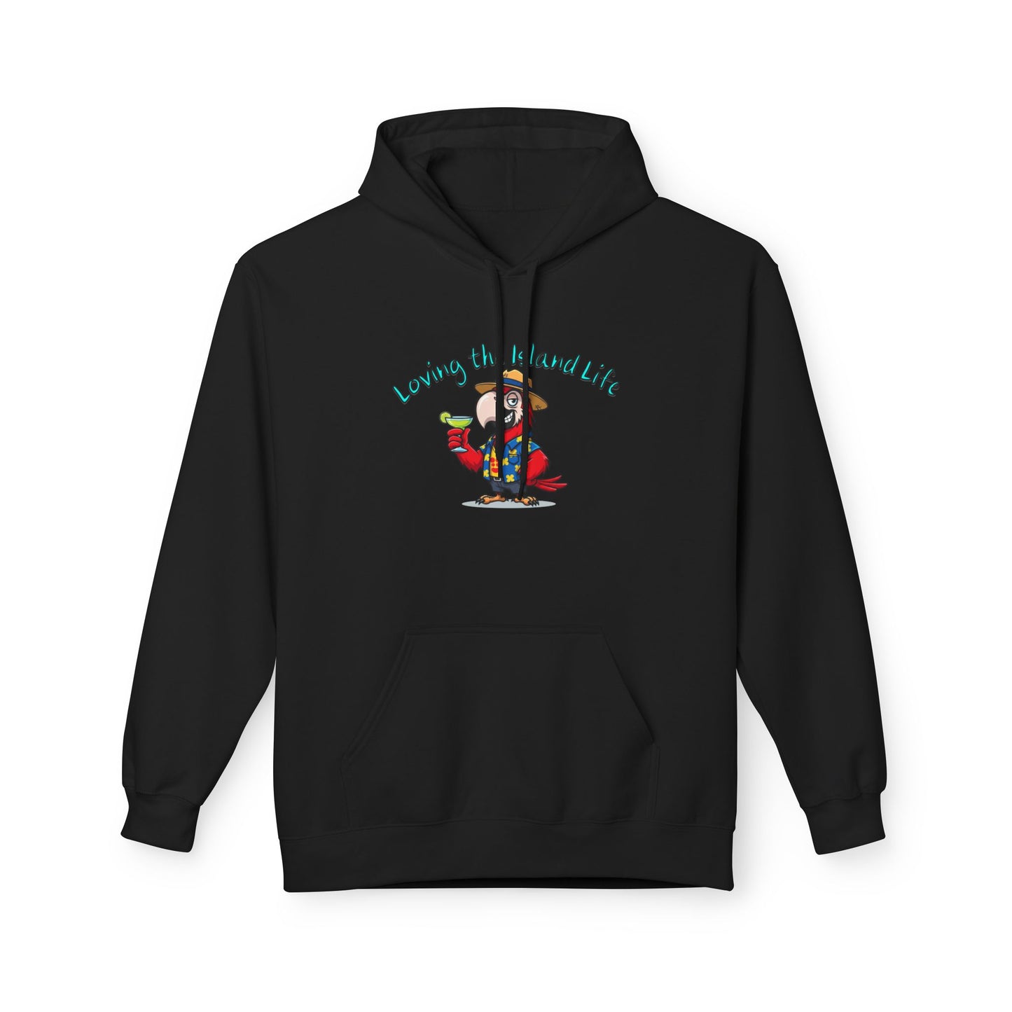 Loving the Island Life Hoodie — Tropical Beach Vacation Pullover
