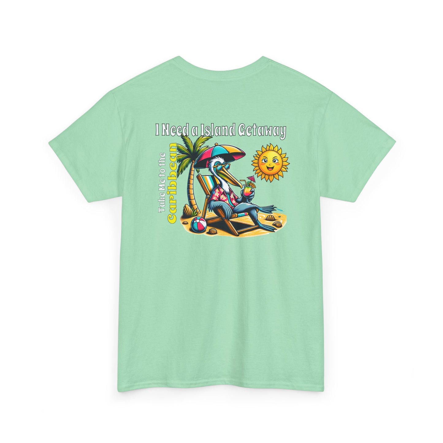 Island Getaway Unisex Heavy Cotton Tee