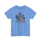Island State of Mind T-Shirt — Tropical Tiki Tee with Hibiscus & Palm Leaves