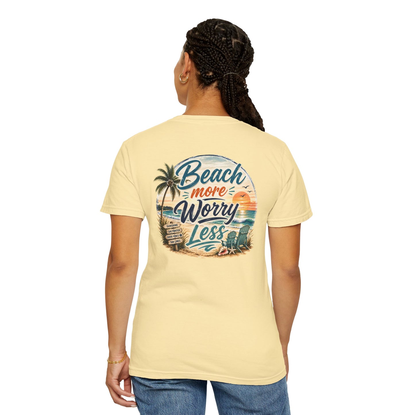 Beach More Worry Less T-Shirt