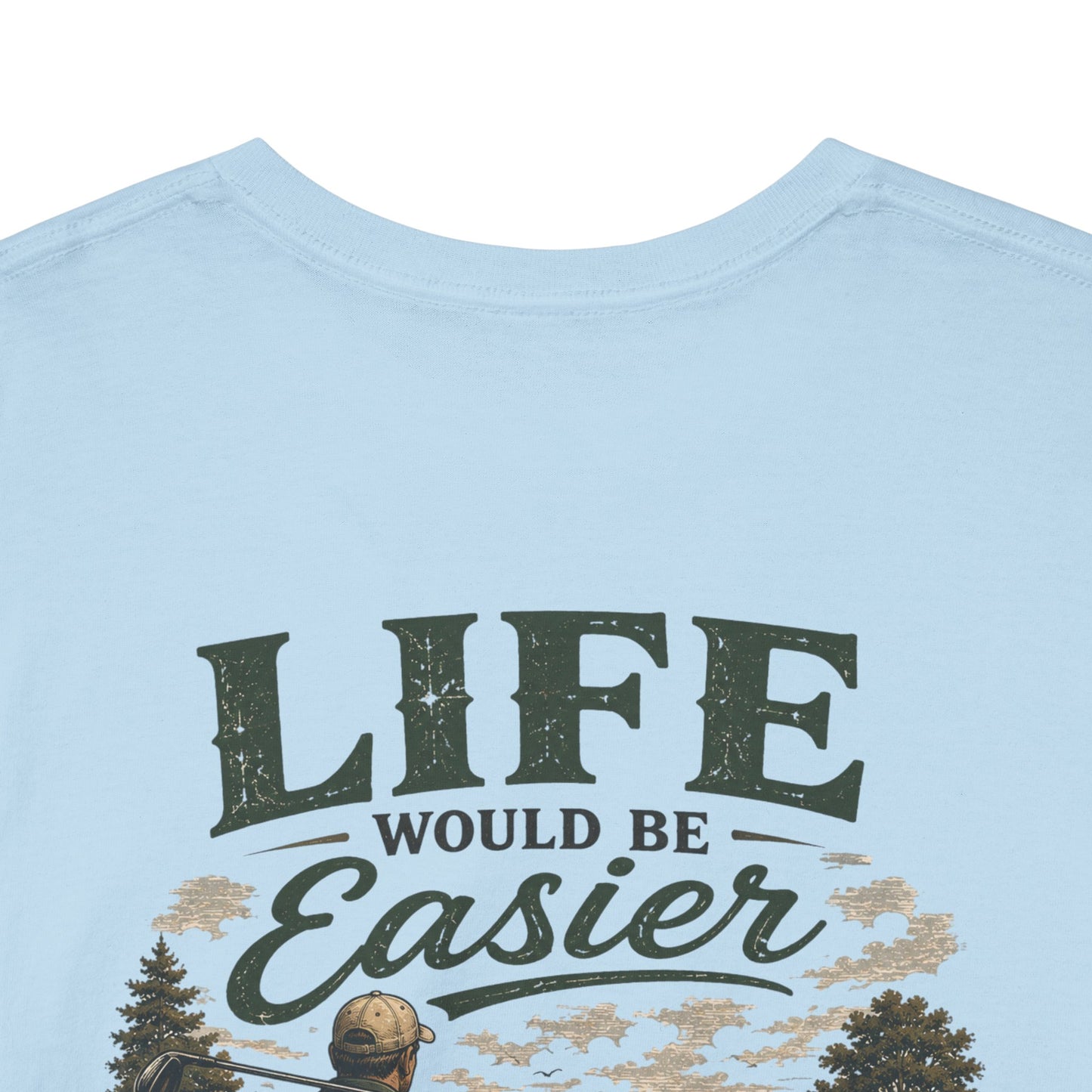 Mulligans Golf T-Shirt — “Life Would Be Easier With Mulligans” Vintage Golf Tee