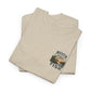 T-Shirt — "Never Too Old to Fish" Fishing Tee (Sunset Lake Design)