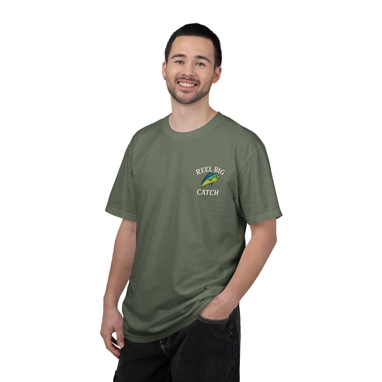 Reel Big Catch Mahi-Mahi T-Shirt, Bull Dolphin, Dorado
