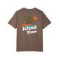 Resort Collection Island Time Unisex Garment-Dyed T-shirt on Caribbean Rays