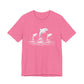 Dolphin Trio Tee — Playful Ocean Graphic T-Shirt