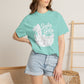 Surfer Girl Graphic Tee — Vintage Beach Surf T‑Shirt