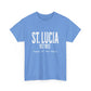 Island Collection St. Lucia Unisex Heavy Cotton Tee