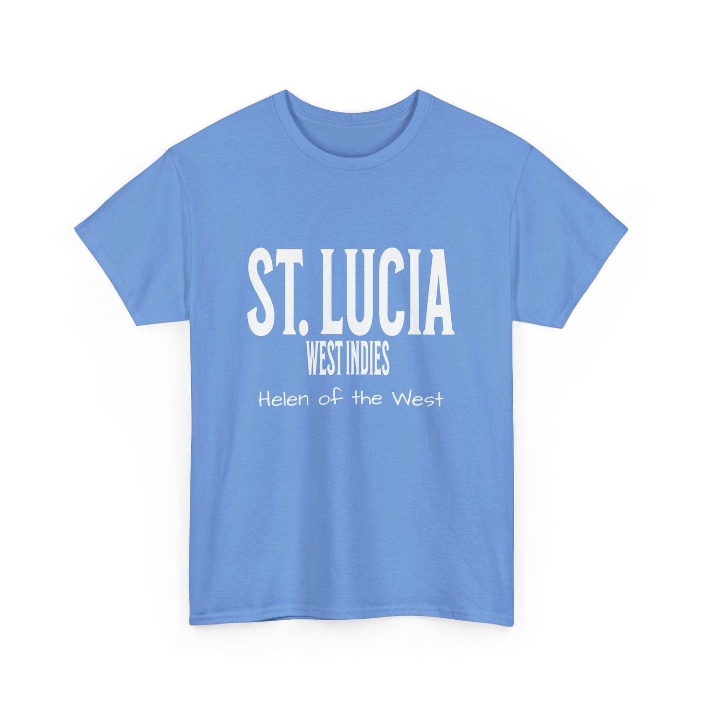 Island Collection St. Lucia Unisex Heavy Cotton Tee