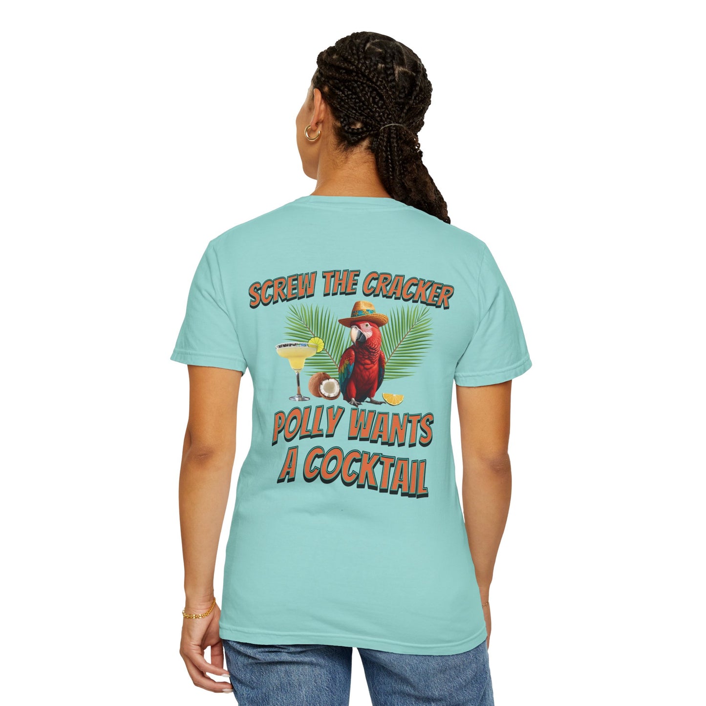 Resort Collection Screw the Cracker Unisex Garment-Dyed T-shirt