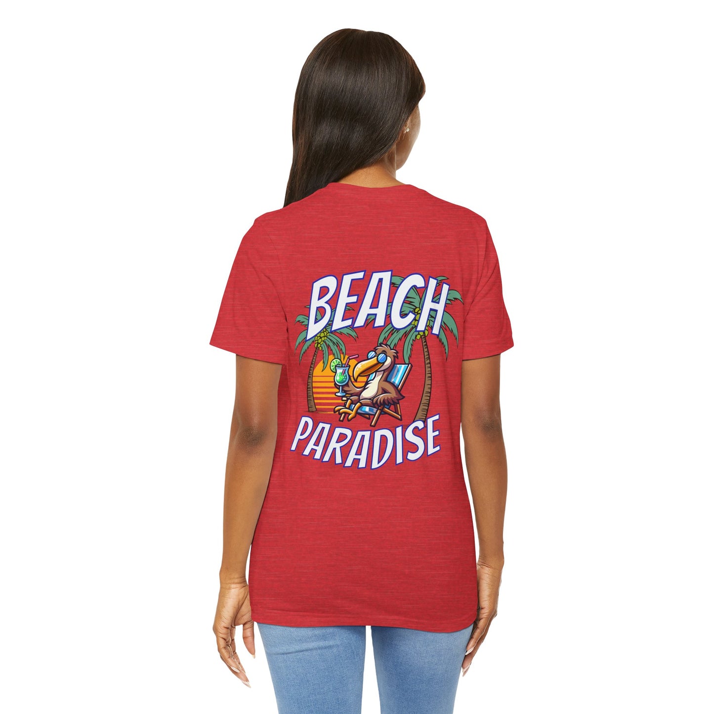 Beach Paradise  Unisex Jersey Short Sleeve Tee