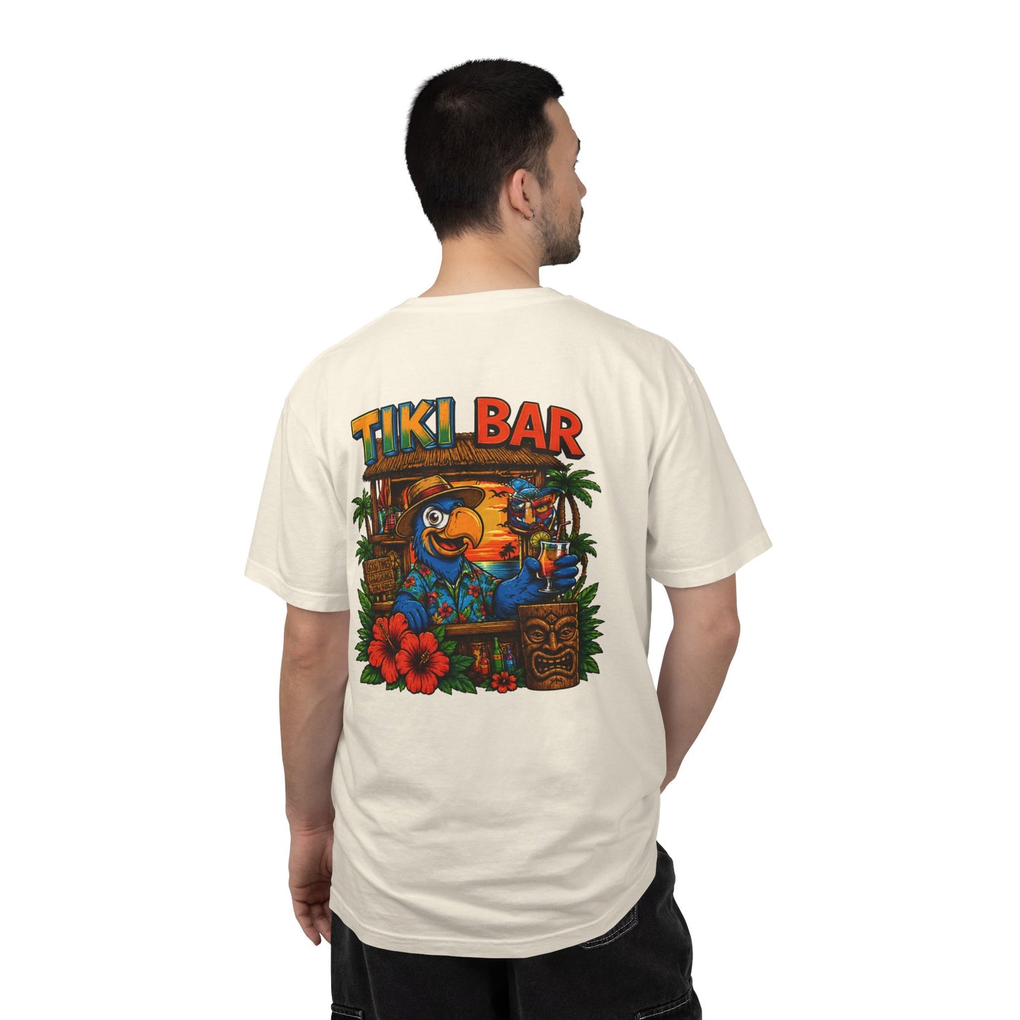Tiki Bar Life Parrot T-Shirt