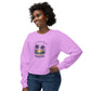 Paradise Sunset Crewneck — "Just Another Day in Paradise" Sweatshirt