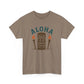 Aloha Tiki Tribal Tee with Torches- Tiki T-Shirt