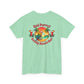 Red Parrot Sandy Beach Bar Unisex Casual Wear T-shirt at Caribbean Rays