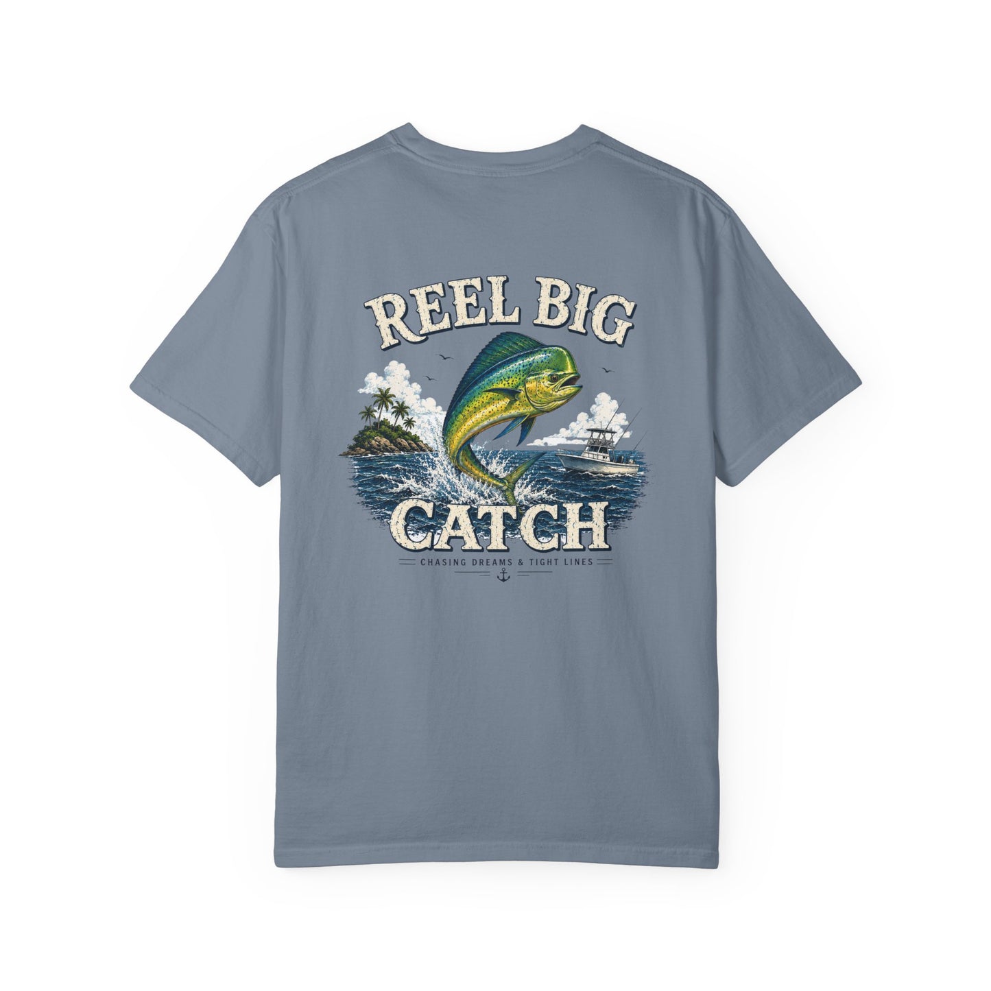 Reel Big Catch Mahi-Mahi T-Shirt, Bull Dolphin, Dorado