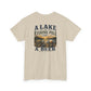 Fishing Tee — "A Lake, A Fishing Pole, A Beer" Graphic Shirt