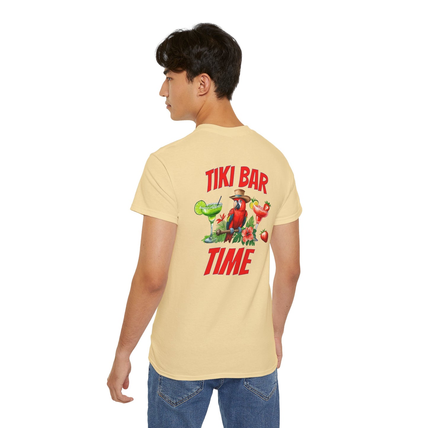 Tiki Beach Collection Tik Bar Time Unisex Ultra Cotton Tee