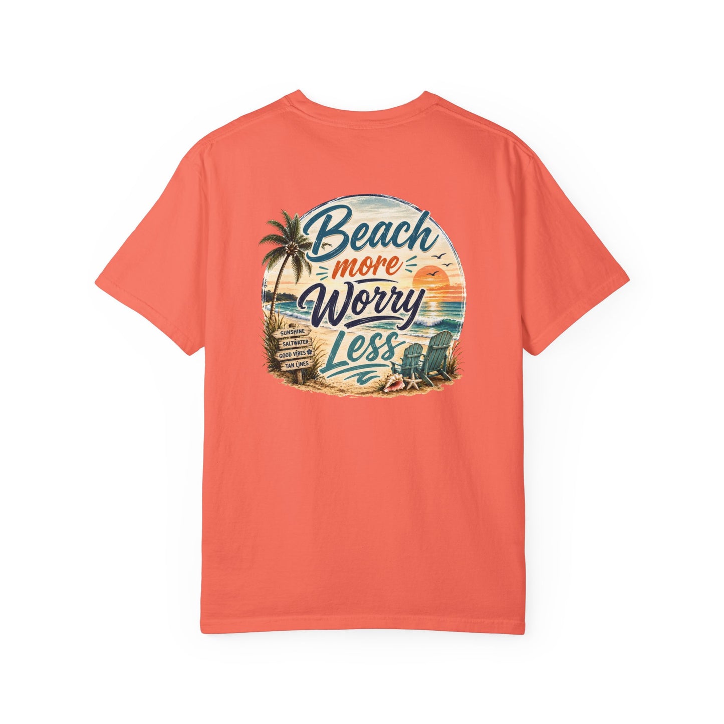 Beach More Worry Less T-Shirt