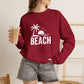 Beach Sunset Crewneck Sweatshirt