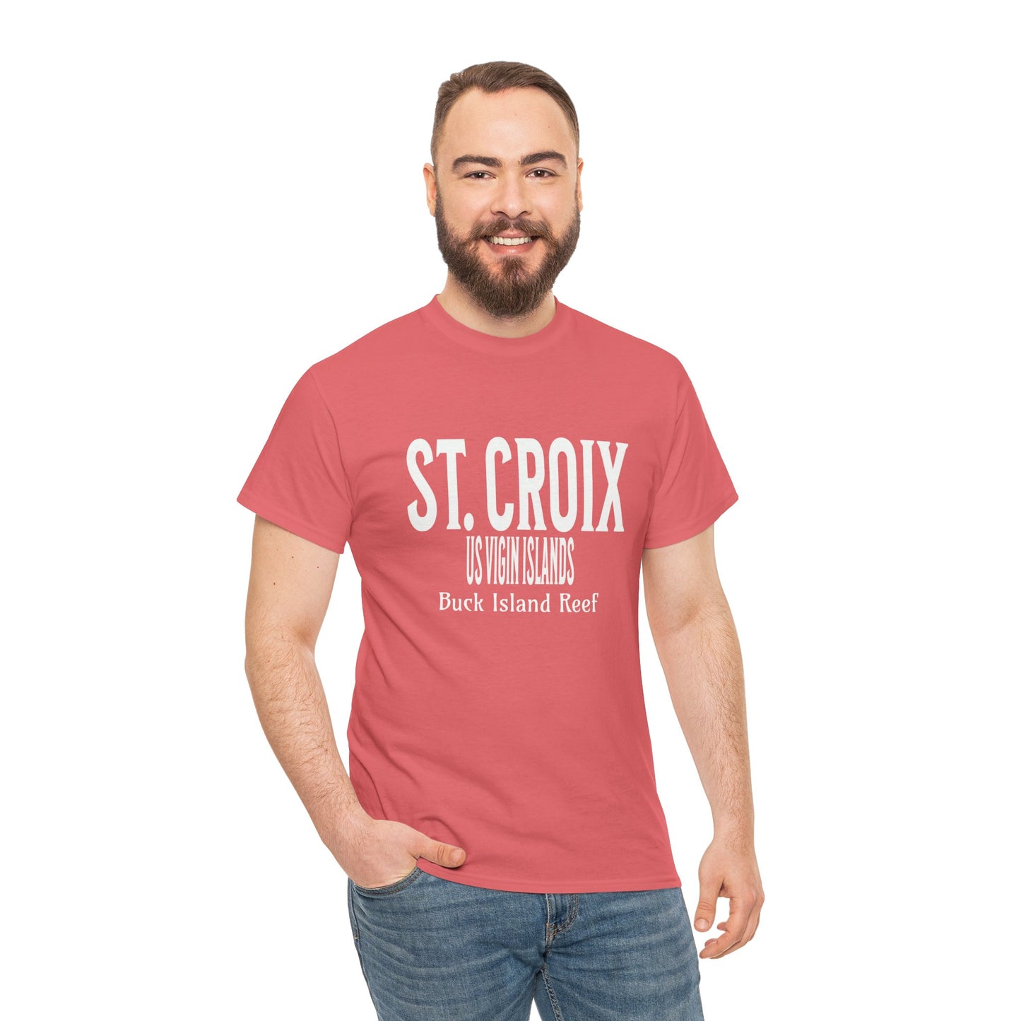 Island Collection St. Croix Unisex Heavy Cotton Tee