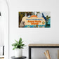 Welcome to Anna Maria Island Canvas Wall Print at Caribbean Rays