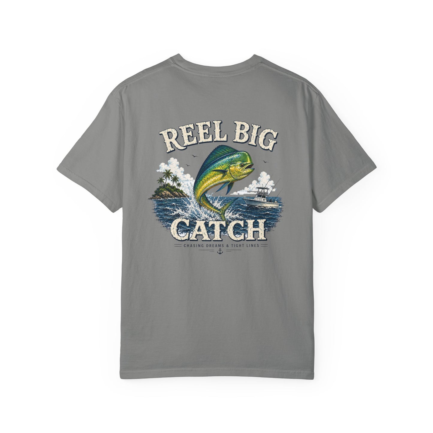 Reel Big Catch Mahi-Mahi T-Shirt, Bull Dolphin, Dorado