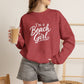 Beach Girl Sweatshirt — "I'm a Beach Girl" Cozy Crewneck