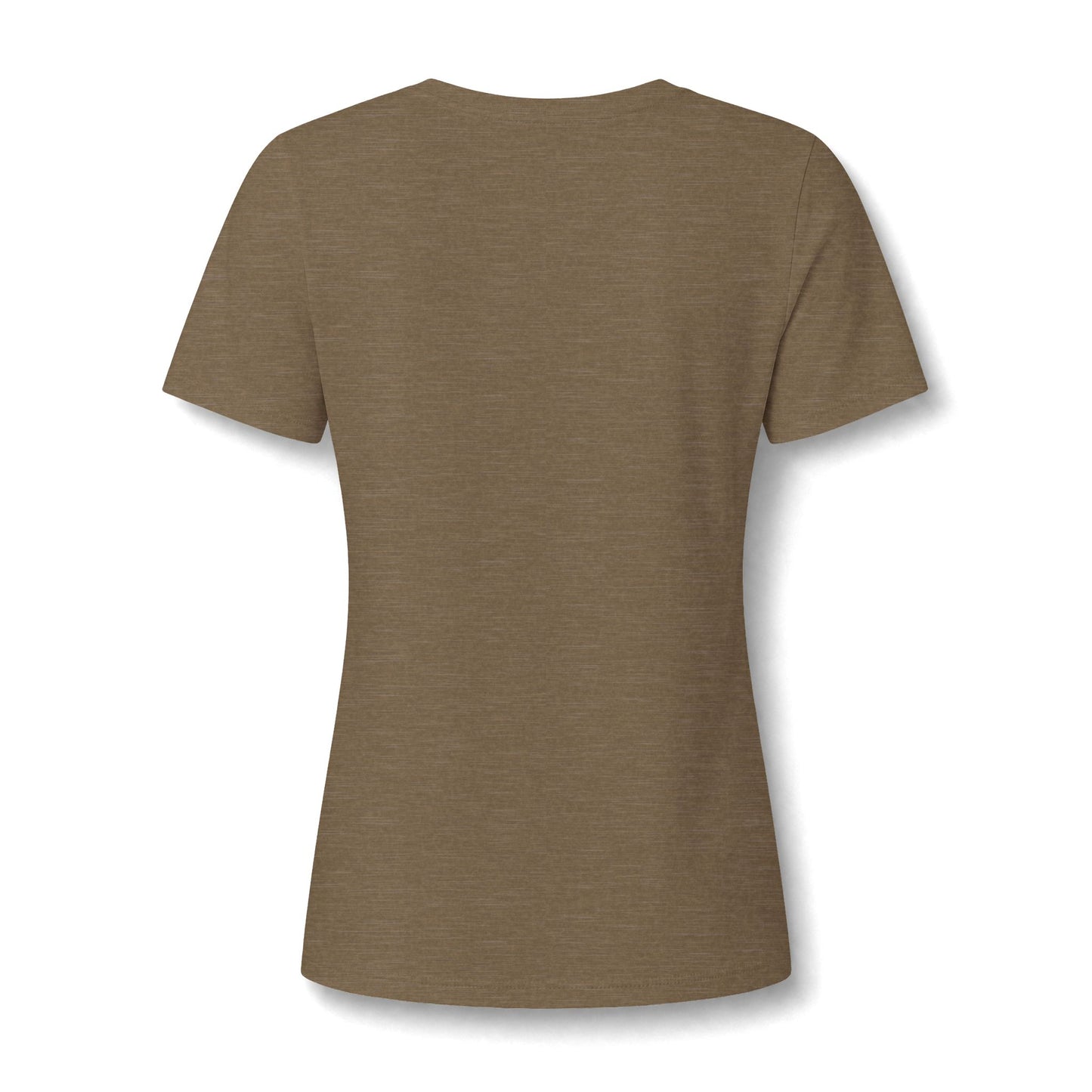 Floral Flip-Flop V-Neck Tee — Women's Tropical Beach Shirt