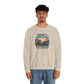 Crewneck Sweatshirt — "Today's Forecast: Mostly Drunk with a Chance of Fishing" Vintage Fishing Crewneck
