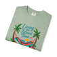 Island Time T-Shirt — "Living on Island Time" Tropical Hammock Tee